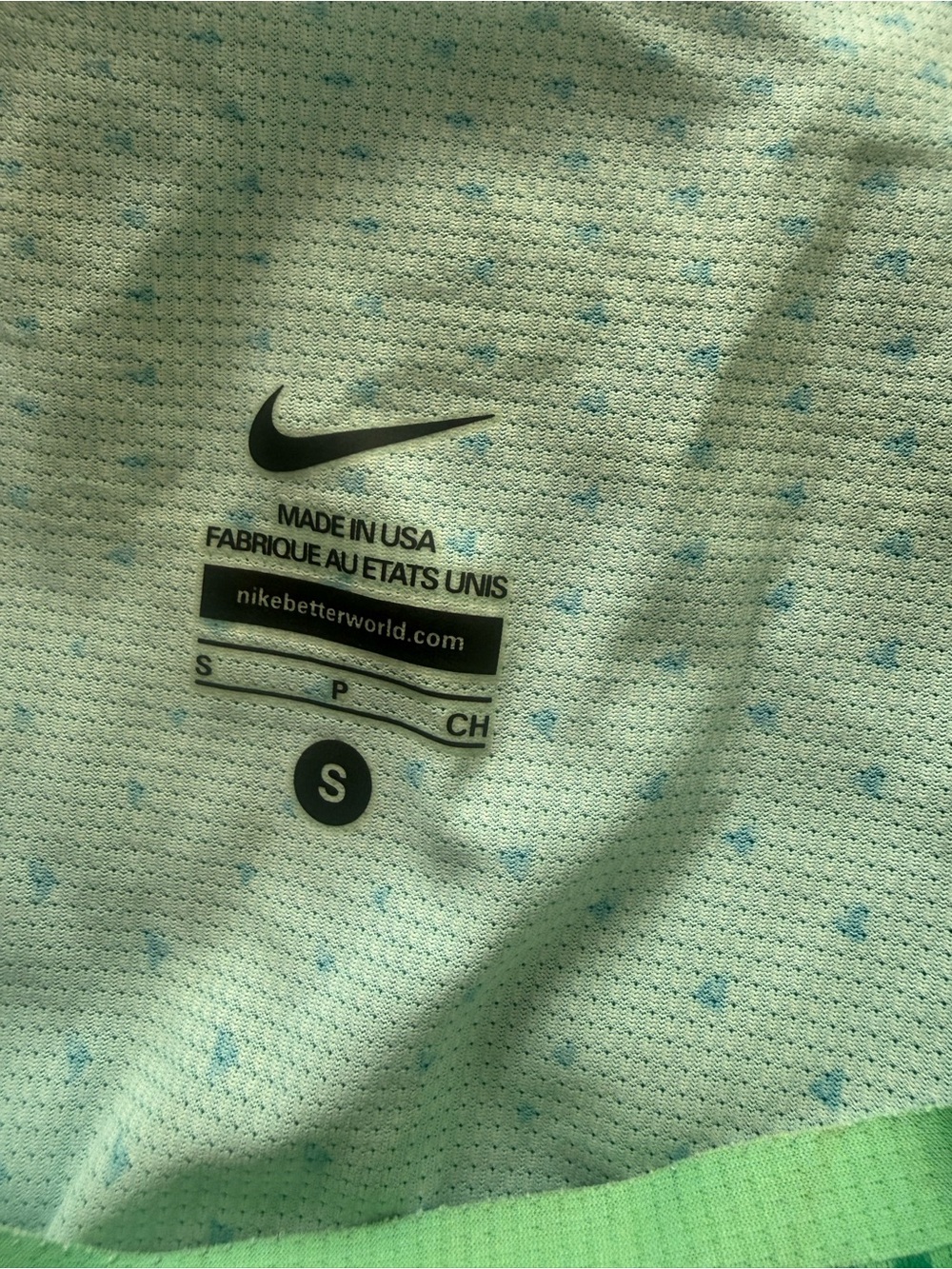 Elite Nike Mint Green Running Tank Top - Picture 3 of 5